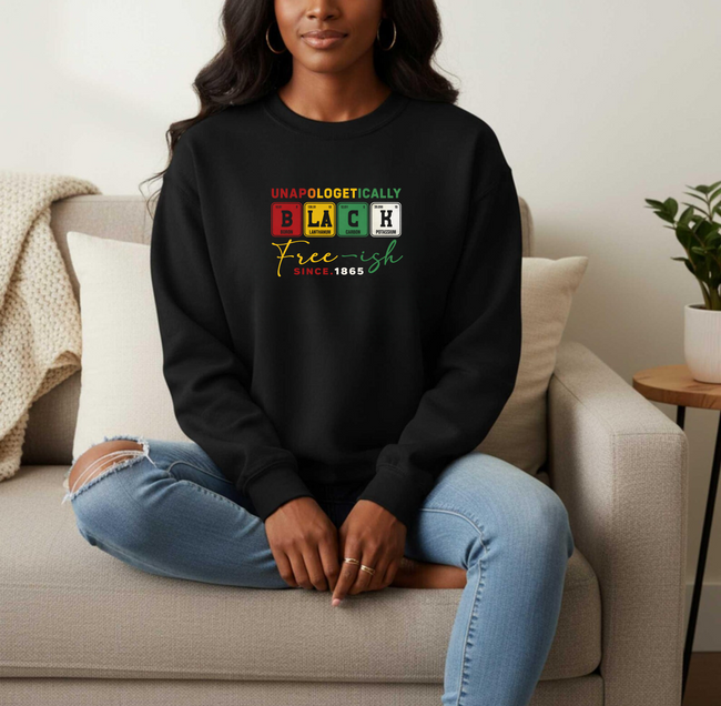 Unapologetically Black Crewneck
