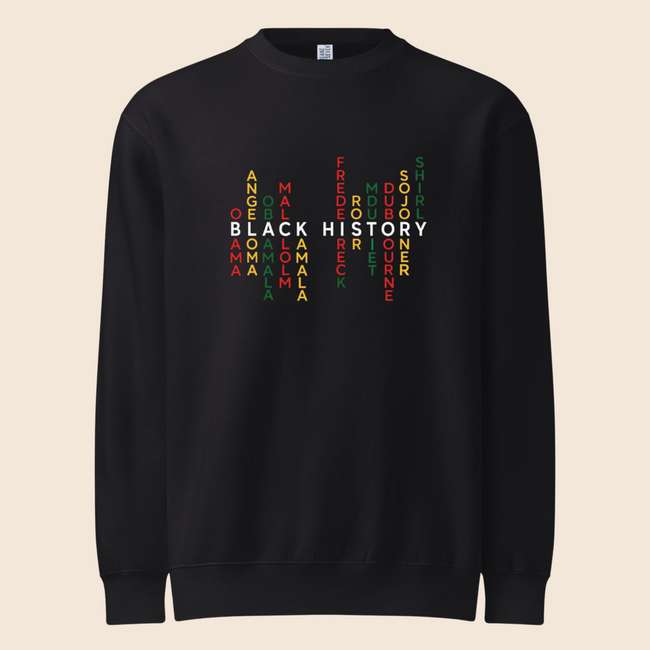 Black History Is American History Crewneck