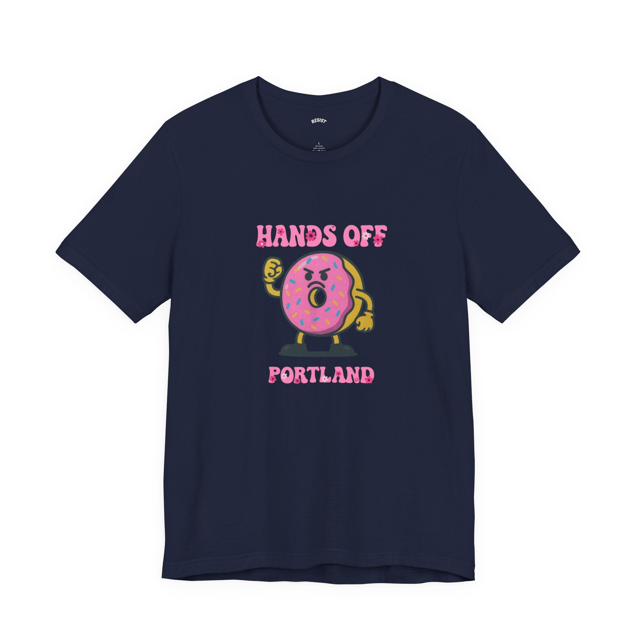 Hands Off Portland Donut T-Shirt