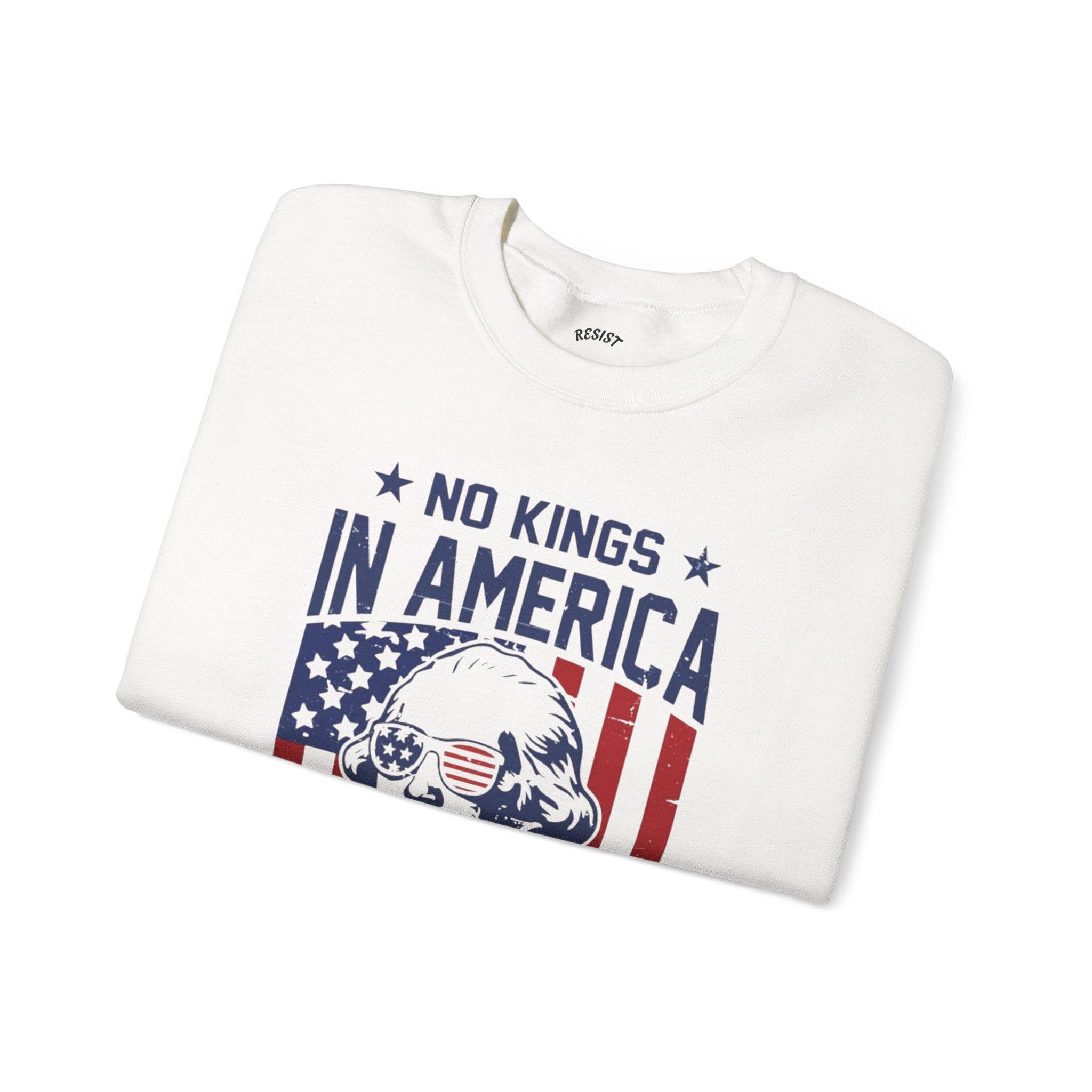 Retro Style "No Kings in America" Sweatshirt