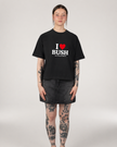 I Love Bush... Not the President Mid Length Tee