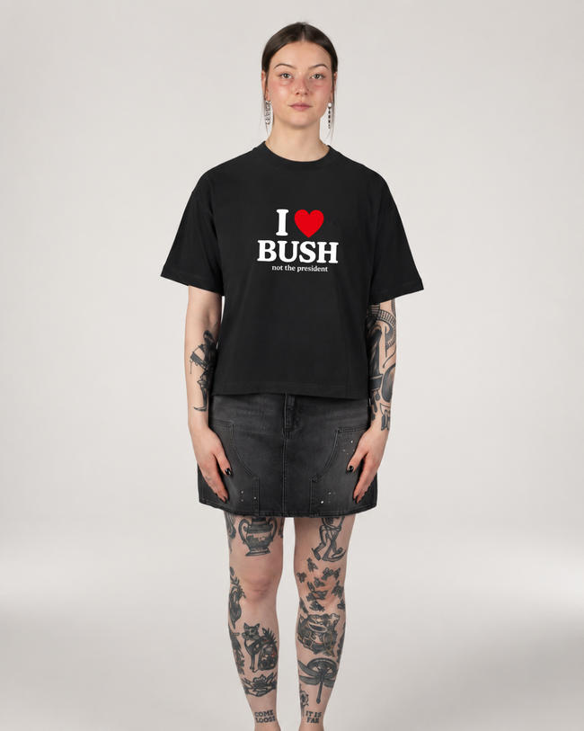 I Love Bush... Unisex Boxy Tee