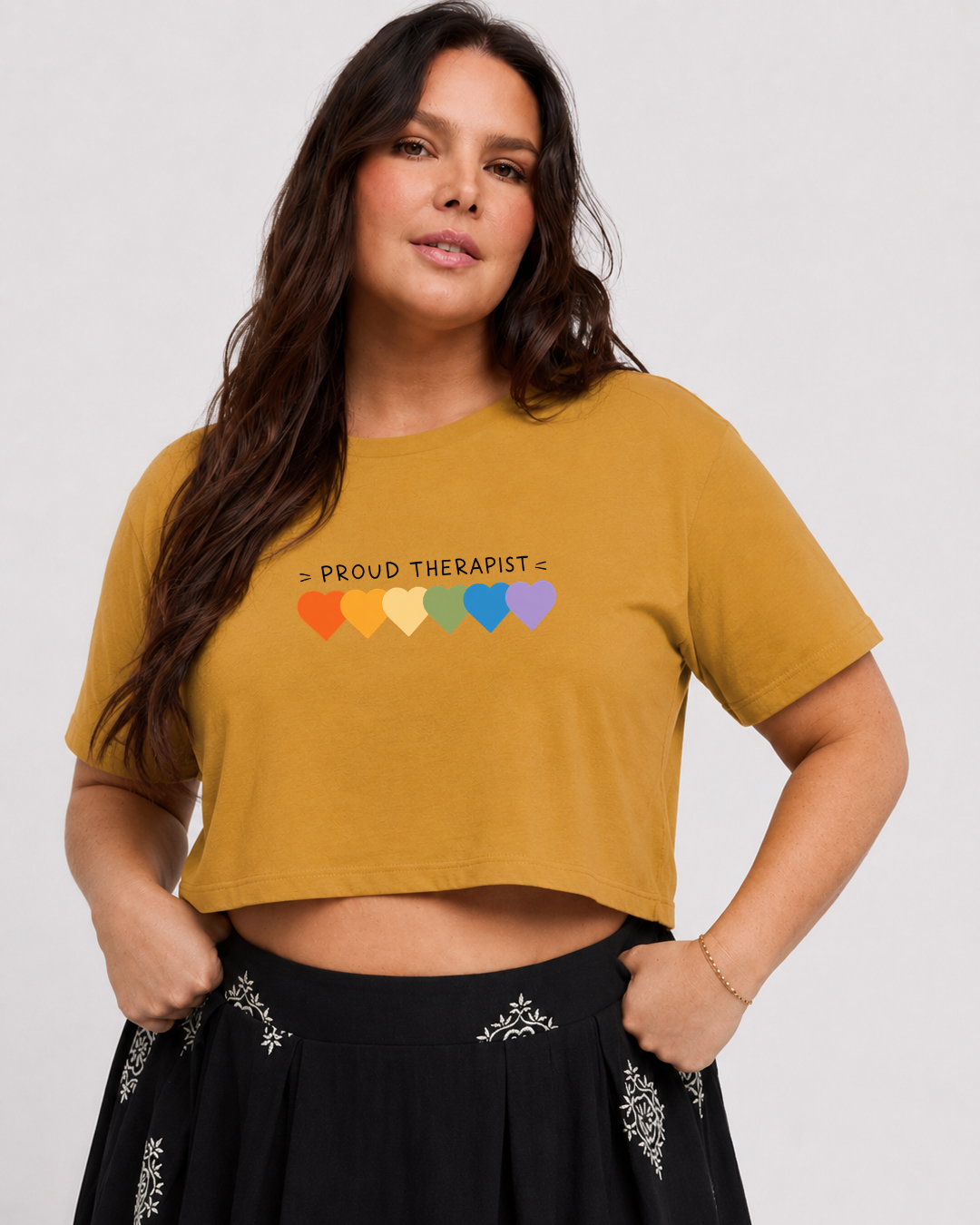 Proud Therapist Boxy Mid Crop