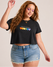 Proud Teacher Mid Crop Top