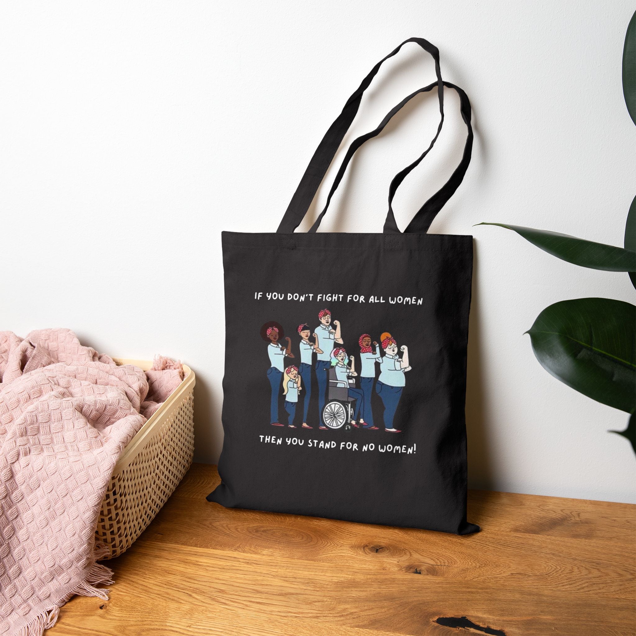 Fight for All Women Canvas Tote Bag