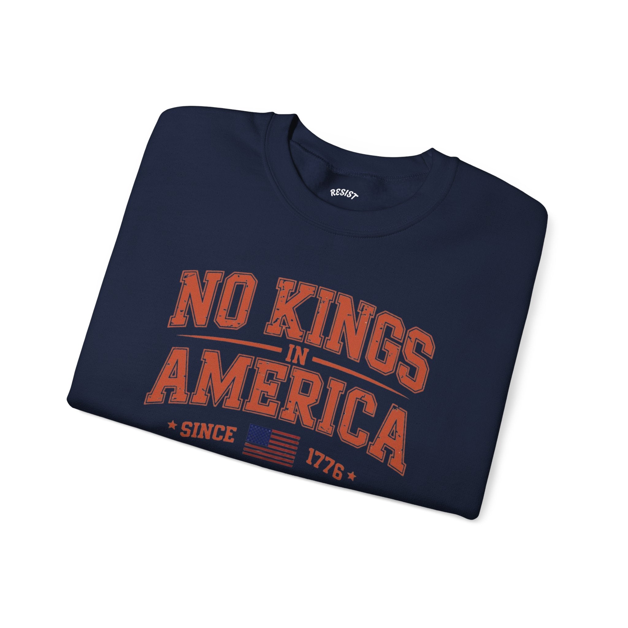 Vintage Style "No Kings in America" Sweatshirt