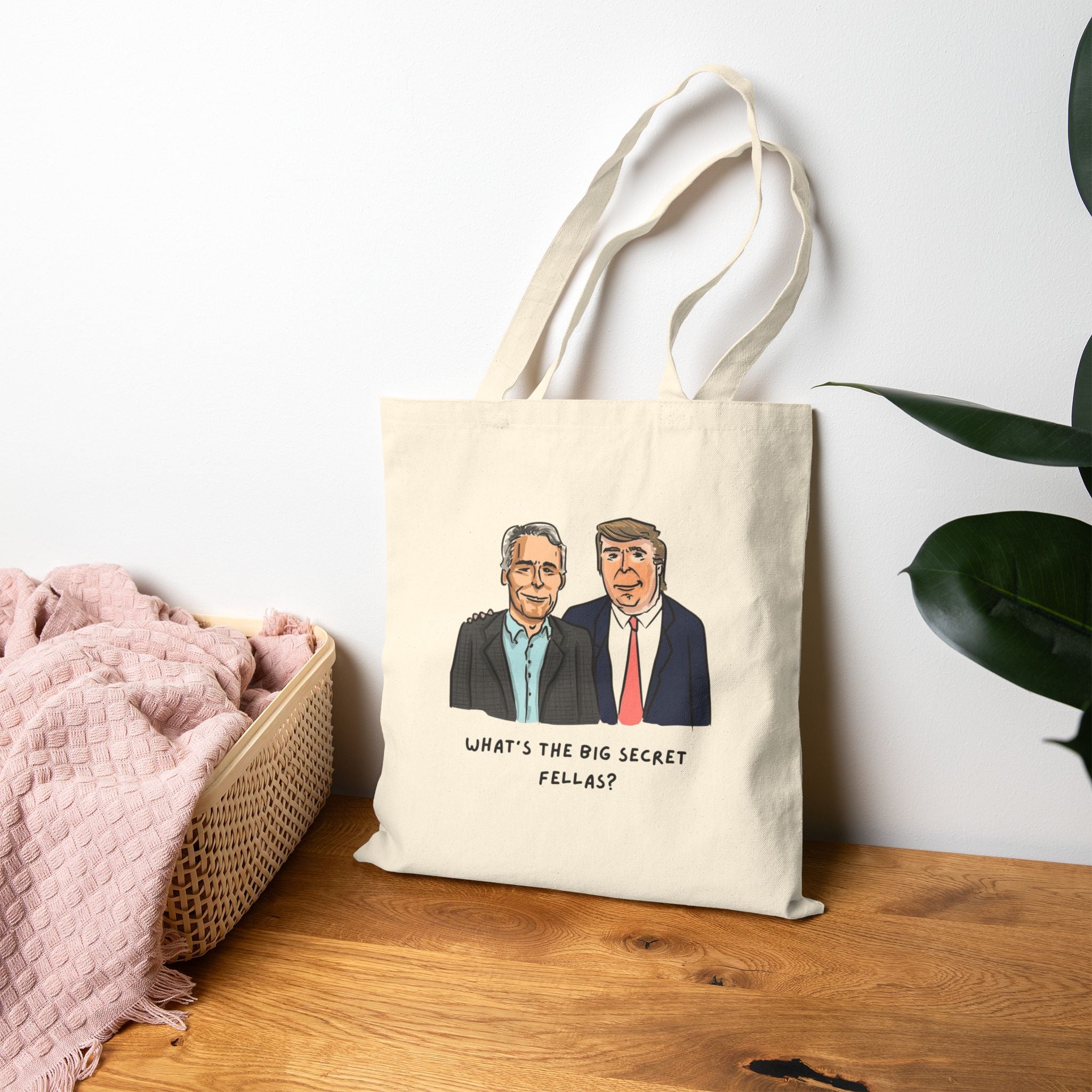 What's the big secret Canvas Tote Bag