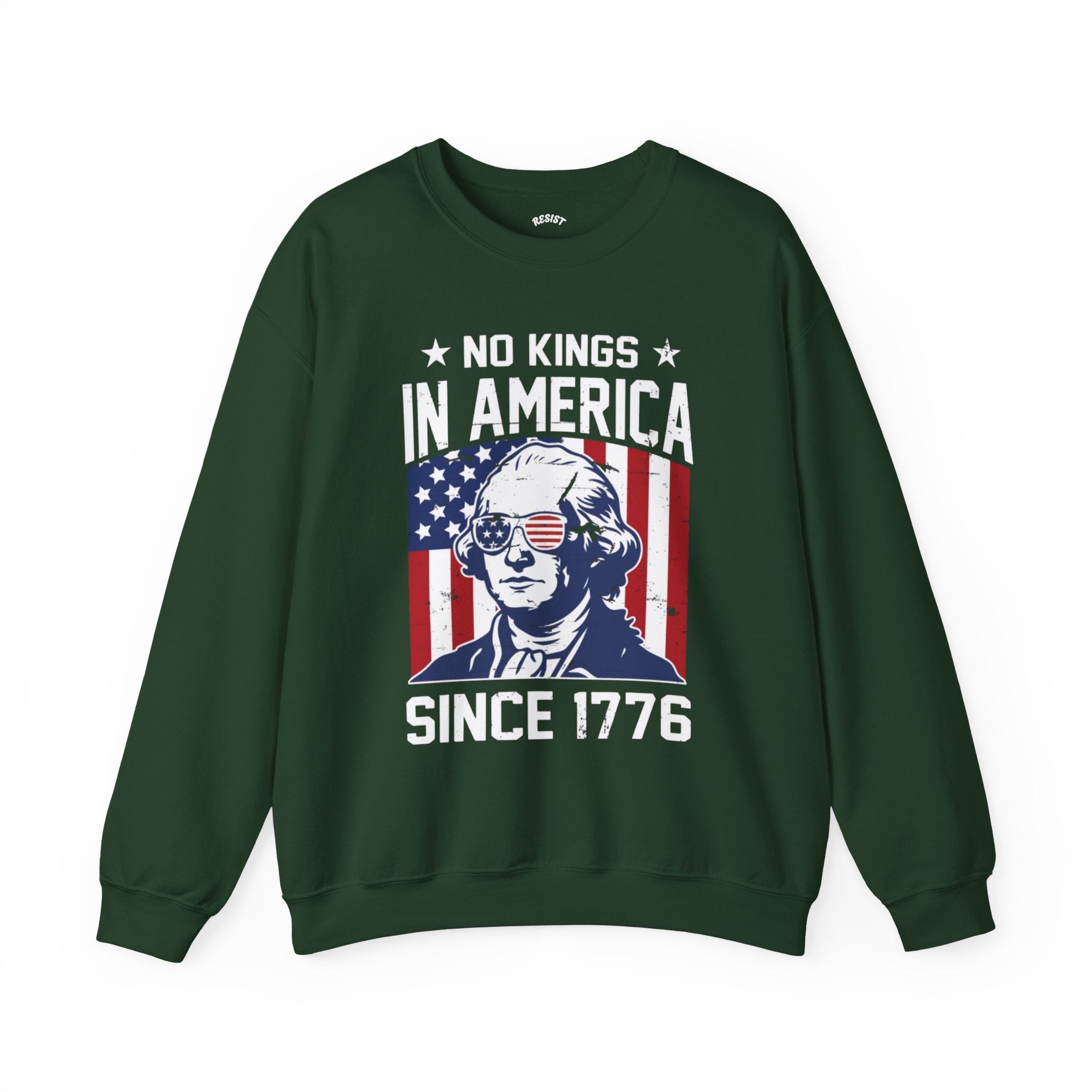 Retro Style "No Kings in America" Sweatshirt