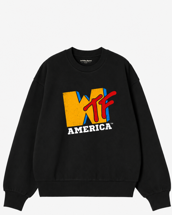 WTF America Crewneck Sweatshirt