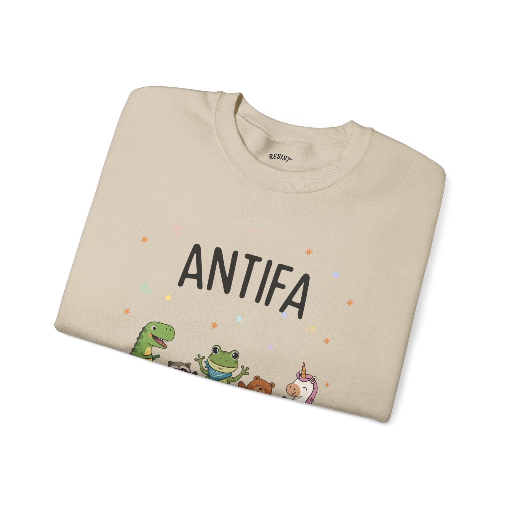Antifa Crewneck Sweatshirt