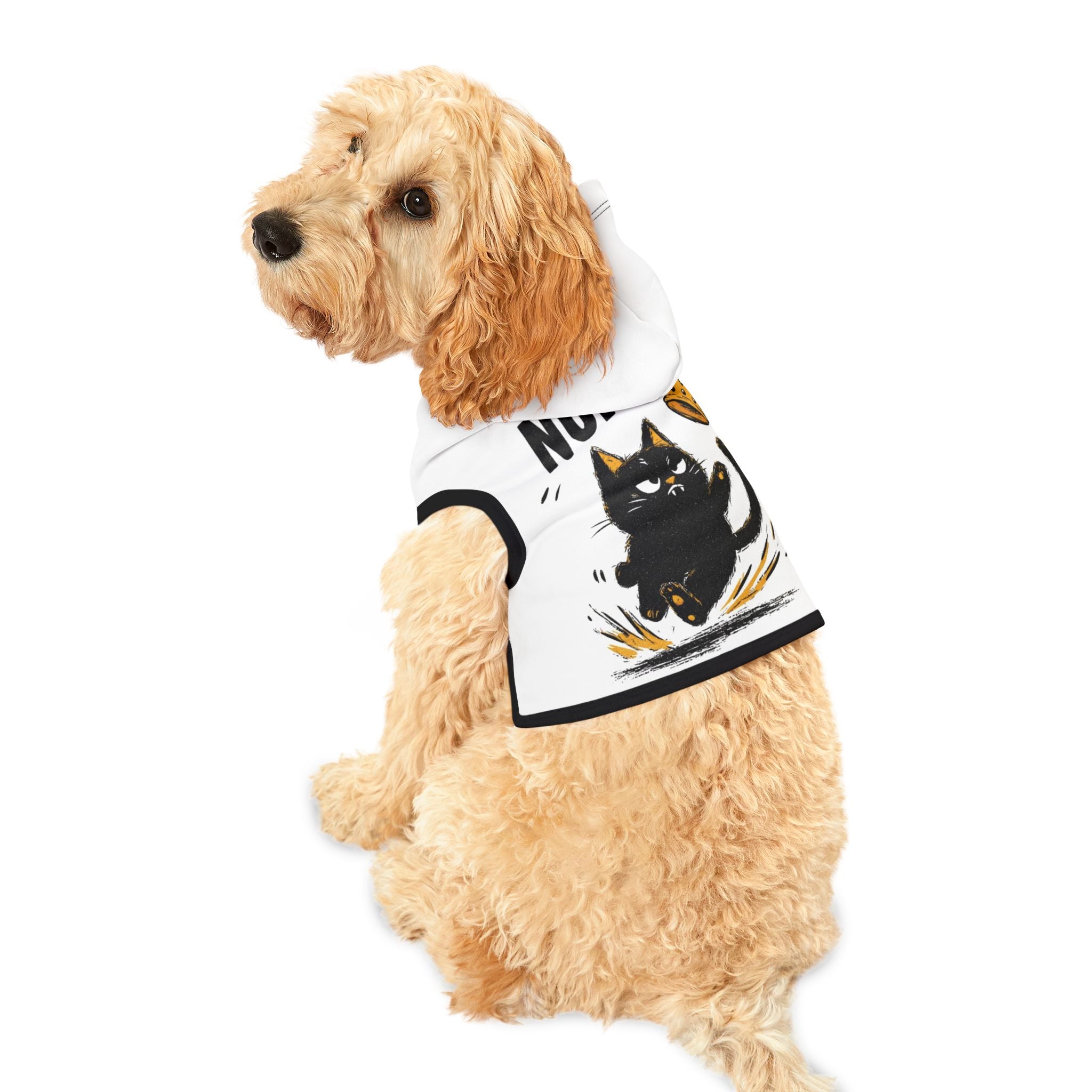 No Kings Pet Hoodie for Cats & Dogs