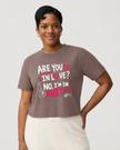 No, I'm in Austin Mid Crop Tee