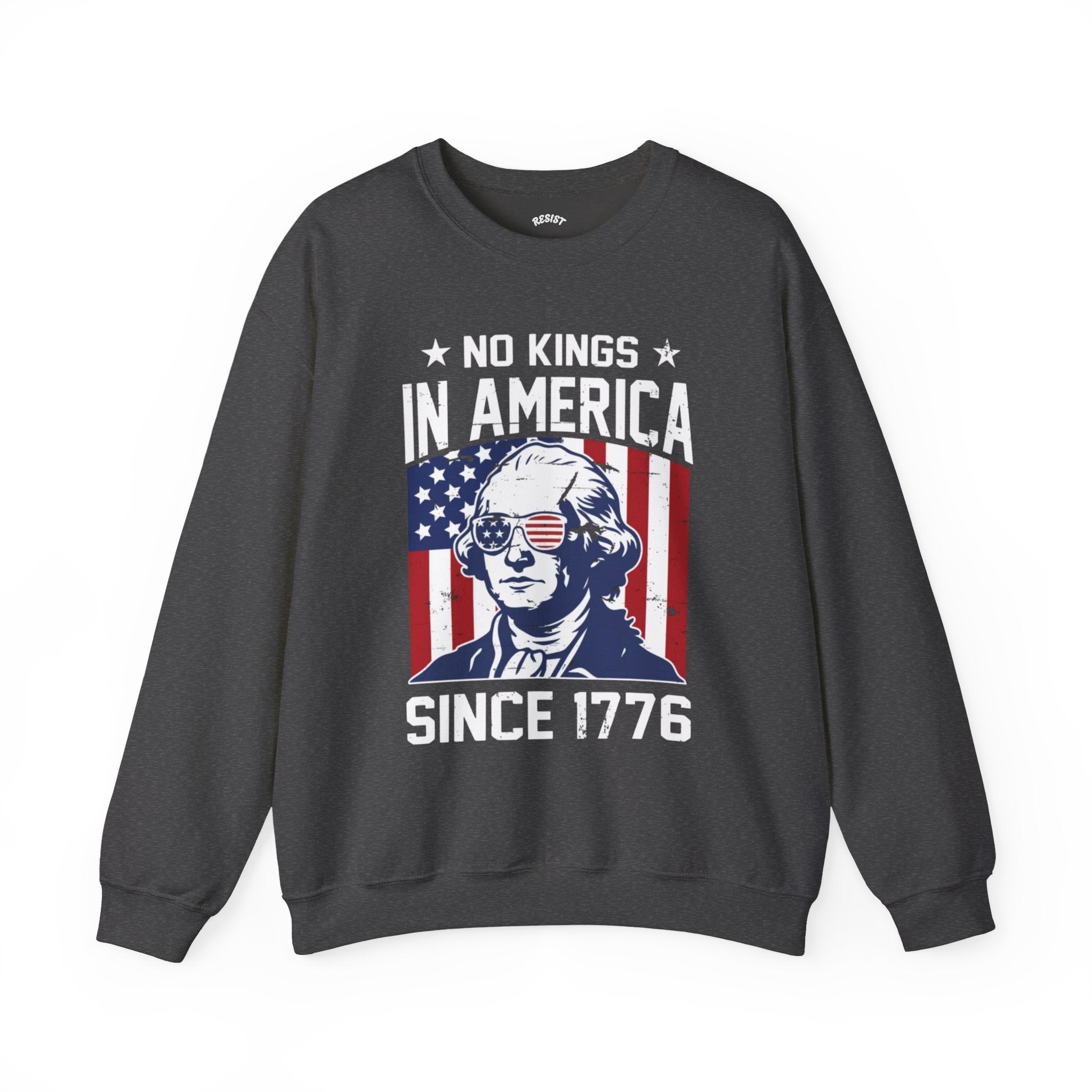 Retro Style "No Kings in America" Sweatshirt