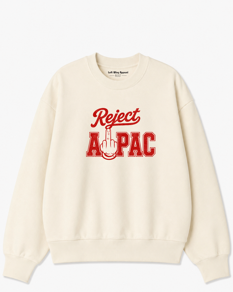 Reject AIPAC Crewneck Sweatshirt