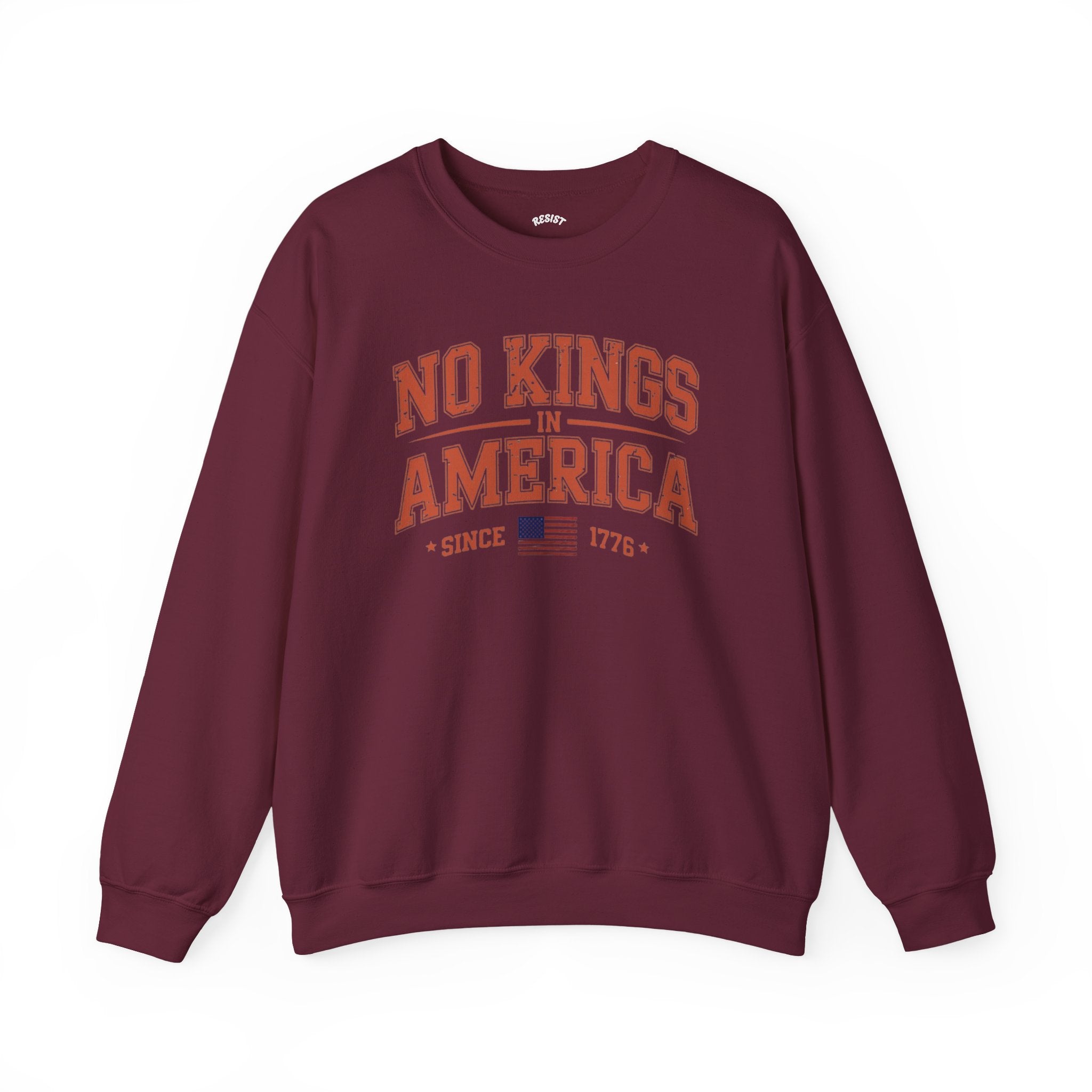 Vintage Style "No Kings in America" Sweatshirt