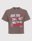 No, I'm in Austin Mid Crop Tee