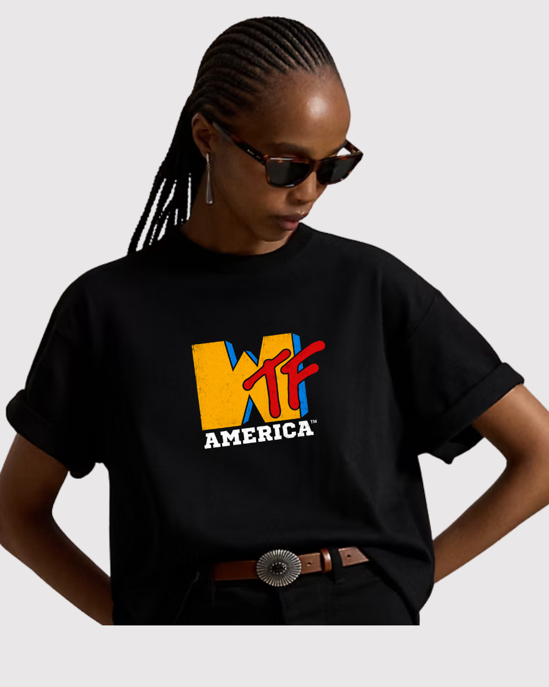 WTF America - Premium Heavyweight Tee (Unisex)