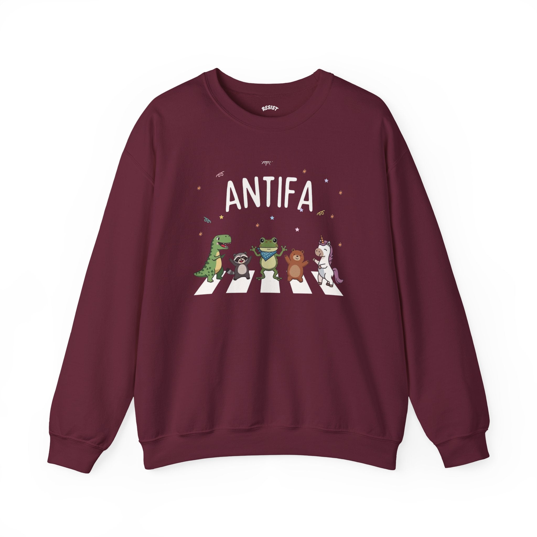 Antifa Crewneck Sweatshirt