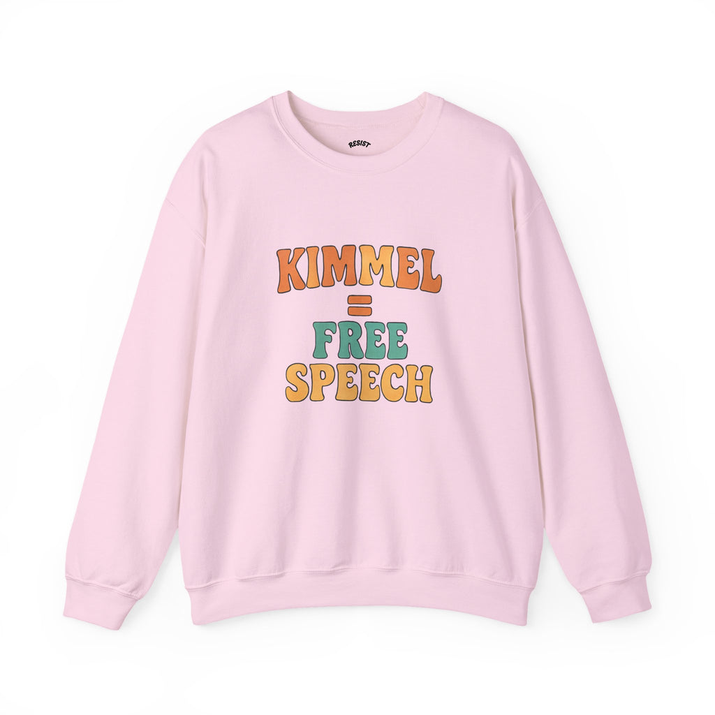 Kimmel = Free Speech Sweatshirt