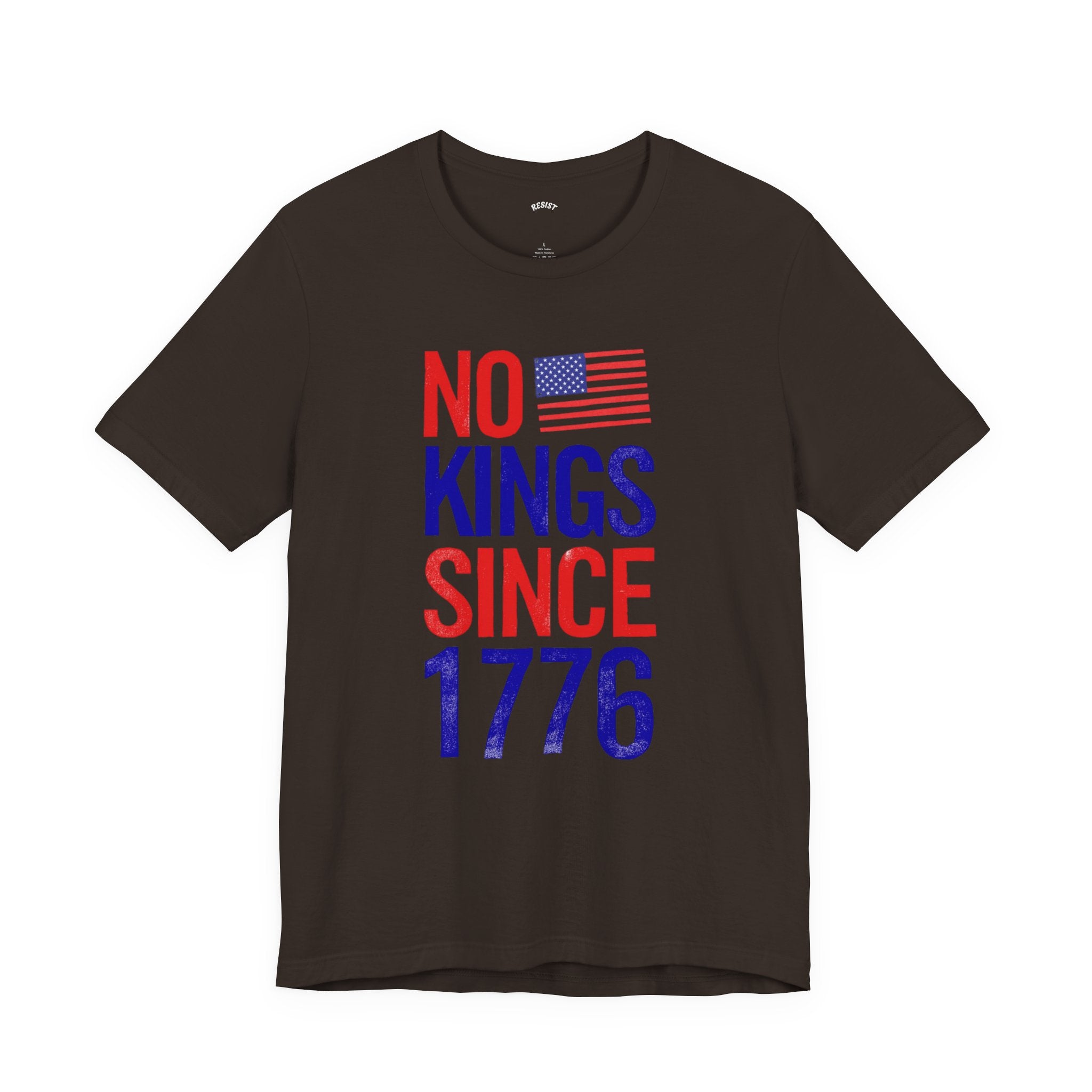 No Kings Since 1776 - White Tee