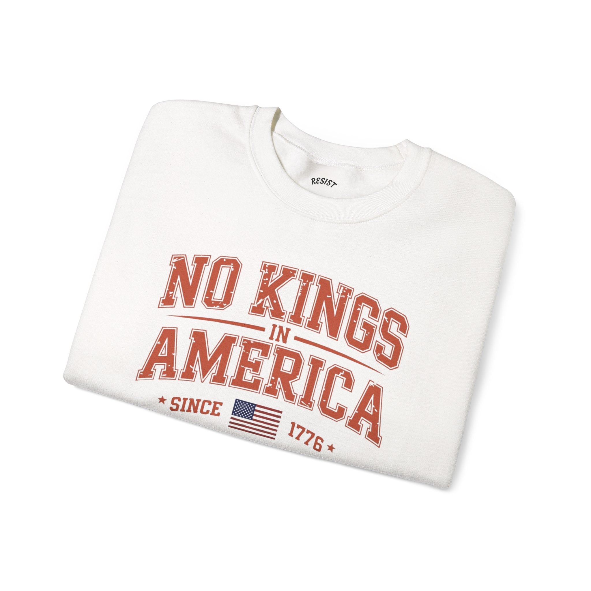 Vintage Style "No Kings in America" Sweatshirt