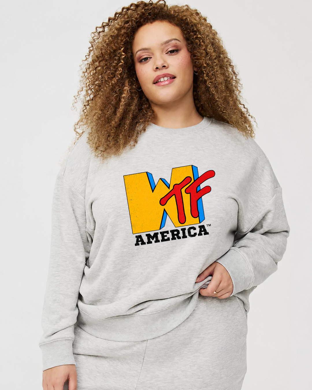 WTF America Crewneck Sweatshirt