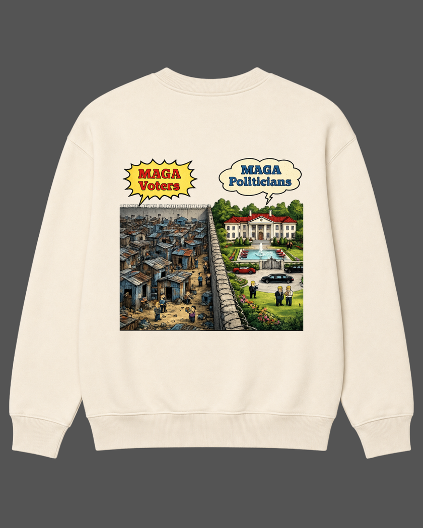 MAGA Voters vs. MAGA Politicians Crewneck Sweatshirt