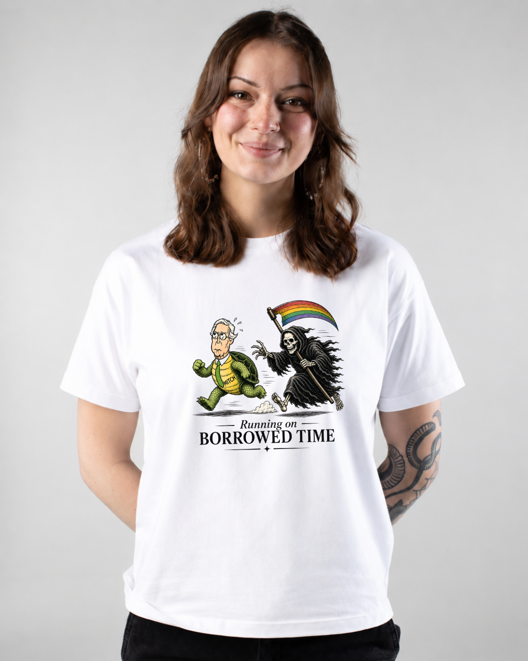 Borrowed Time Unisex and Cropped Tee
