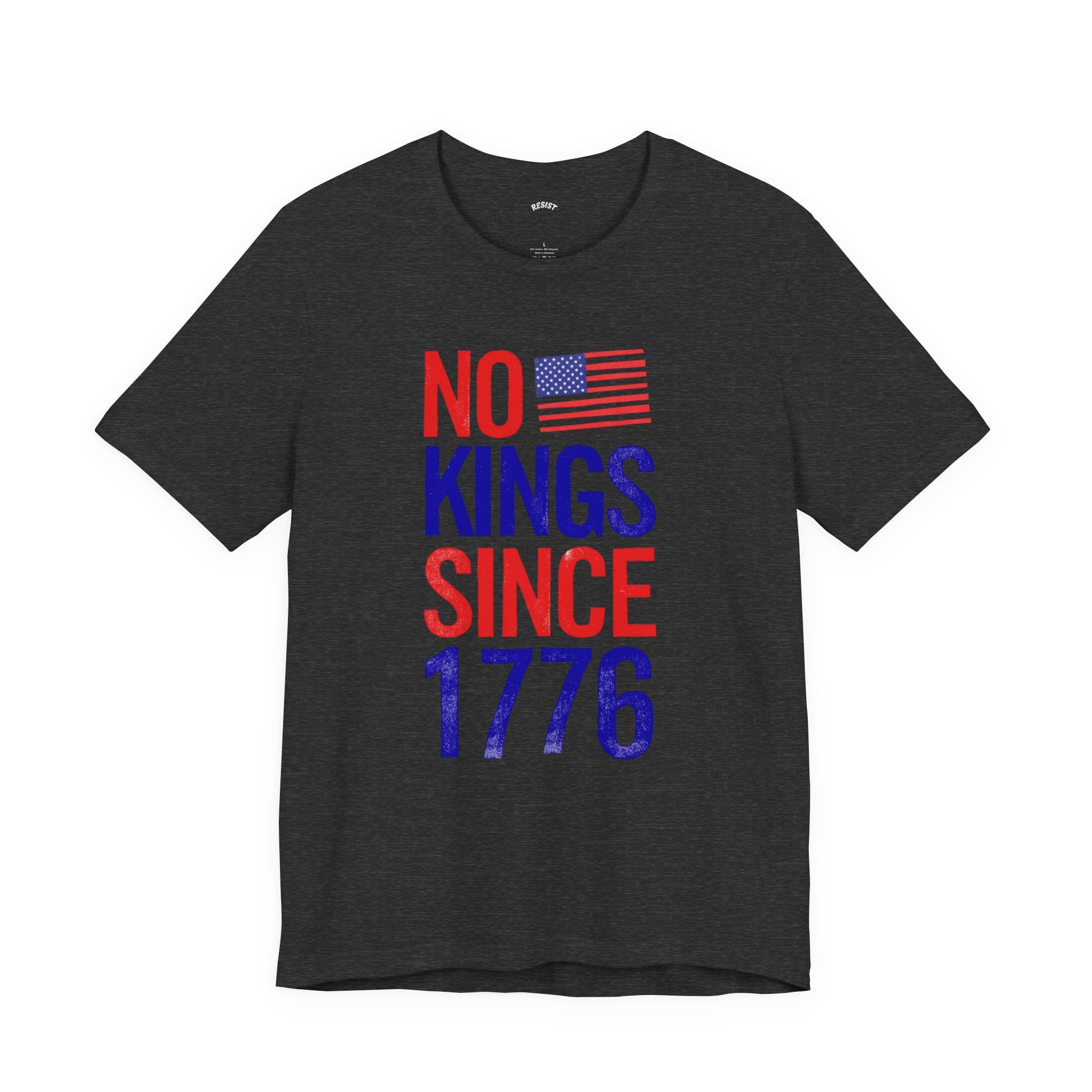 No Kings Since 1776 - White Tee