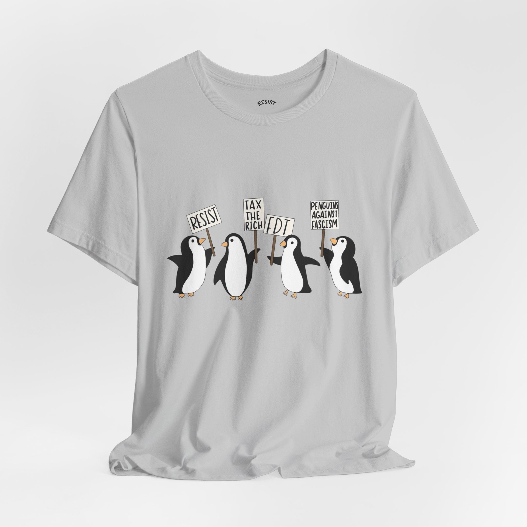 Penguins Protest