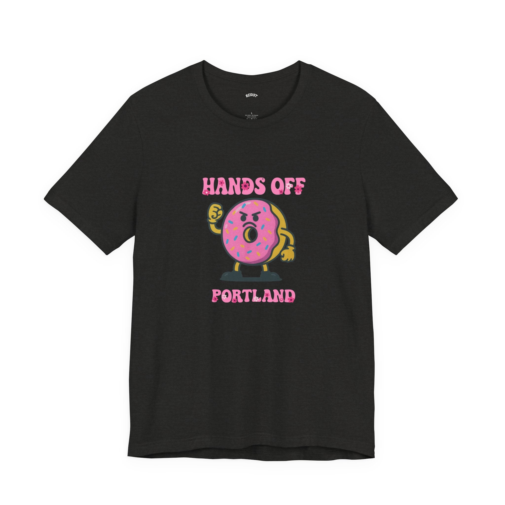 Hands Off Portland Donut T-Shirt