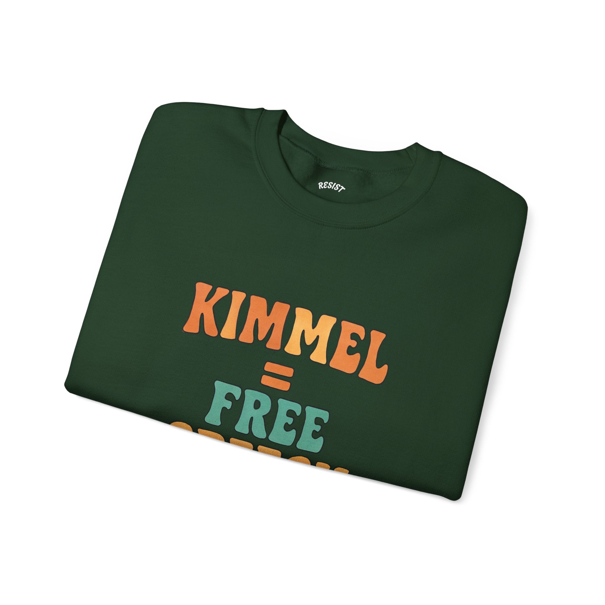 Kimmel = Free Speech Sweatshirt