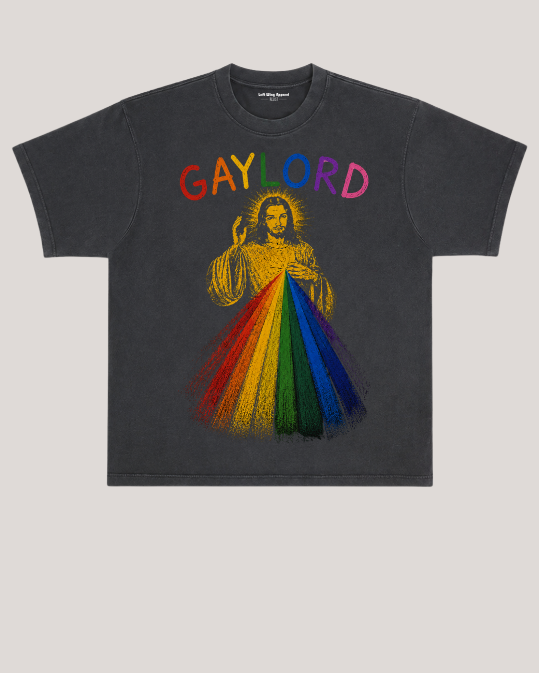 Gaylord Divine Mercy Boxy Mid-Length Tee