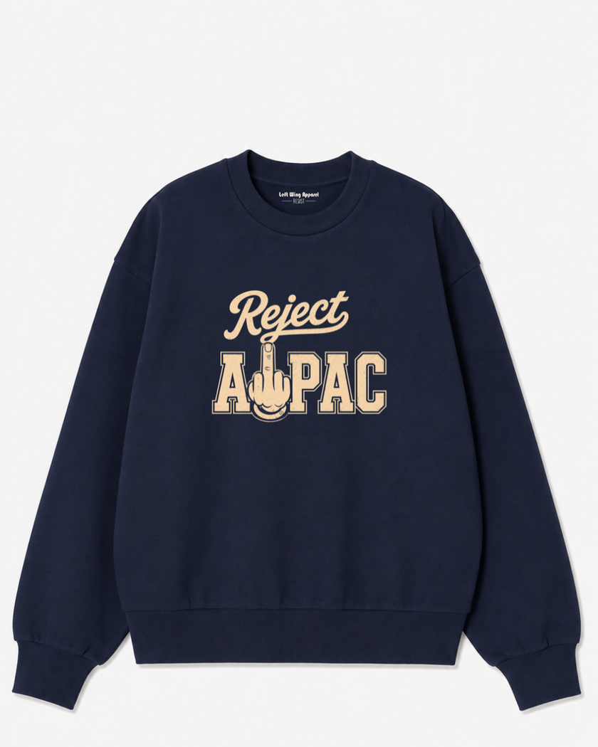 Reject AIPAC Crewneck Sweatshirt