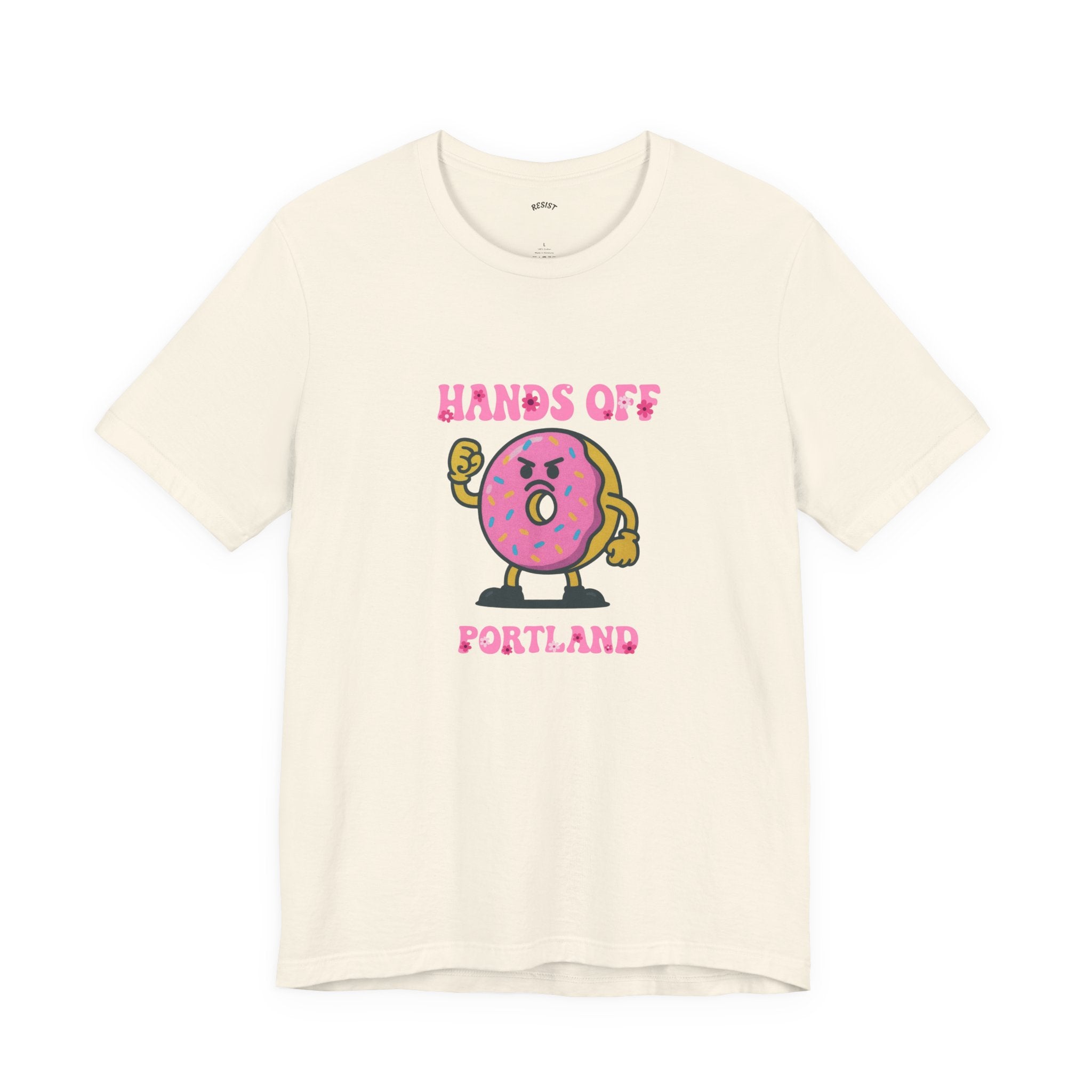 Hands Off Portland Donut T-Shirt