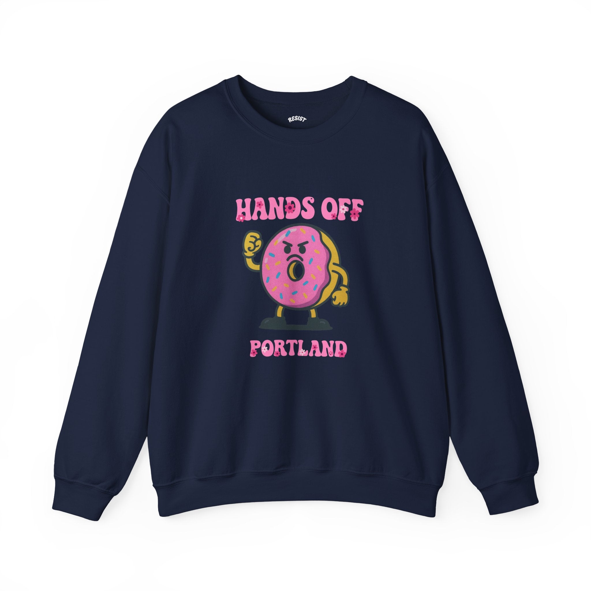 Hands Off Portland Crewneck Sweatshirt