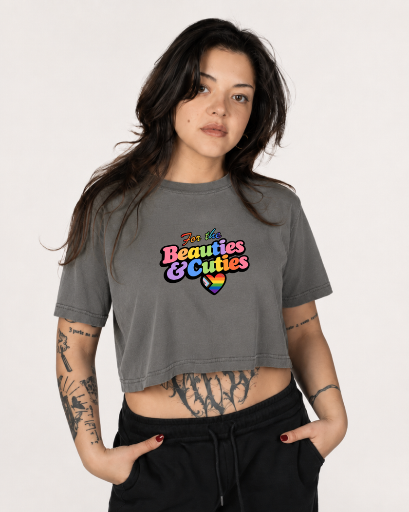 For the Beauties & Cuties Crop Top
