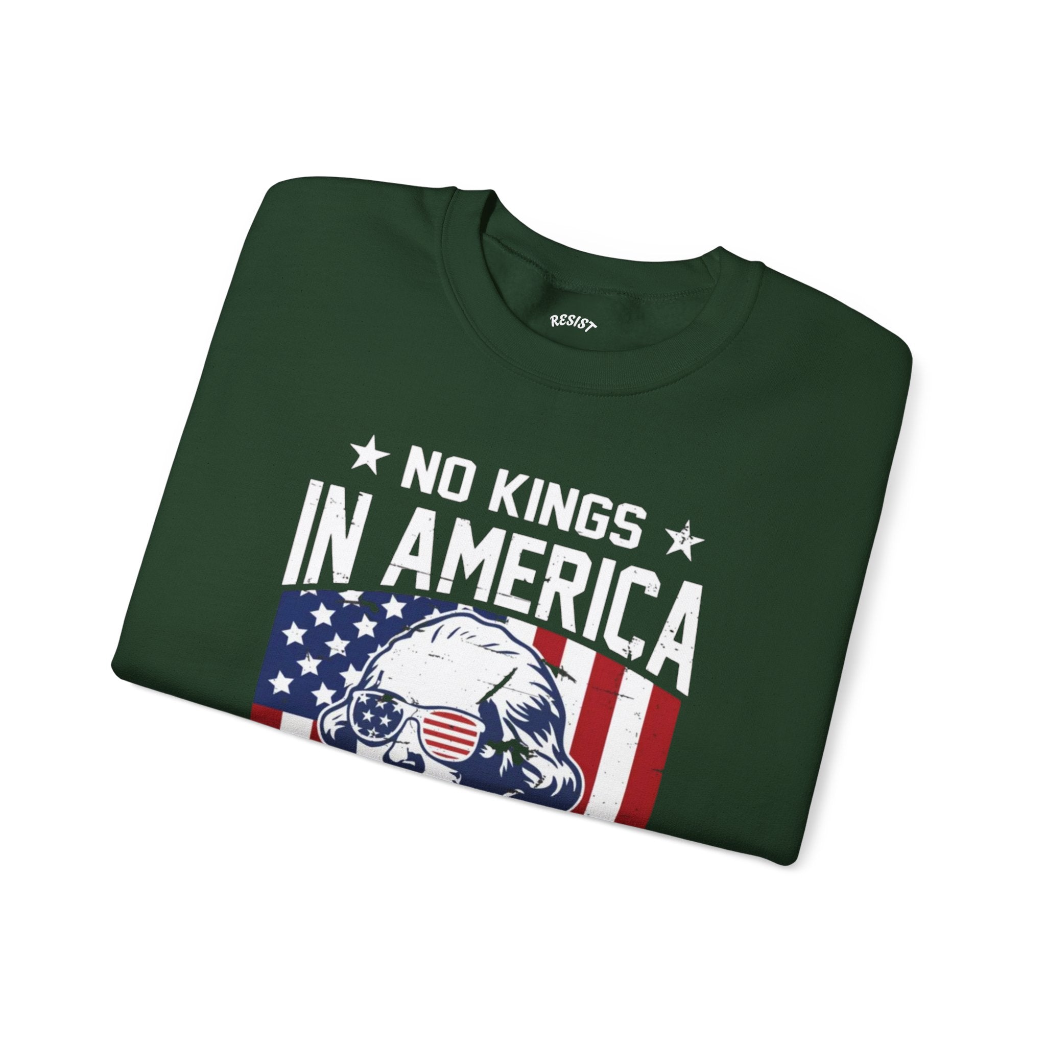 Retro Style "No Kings in America" Sweatshirt