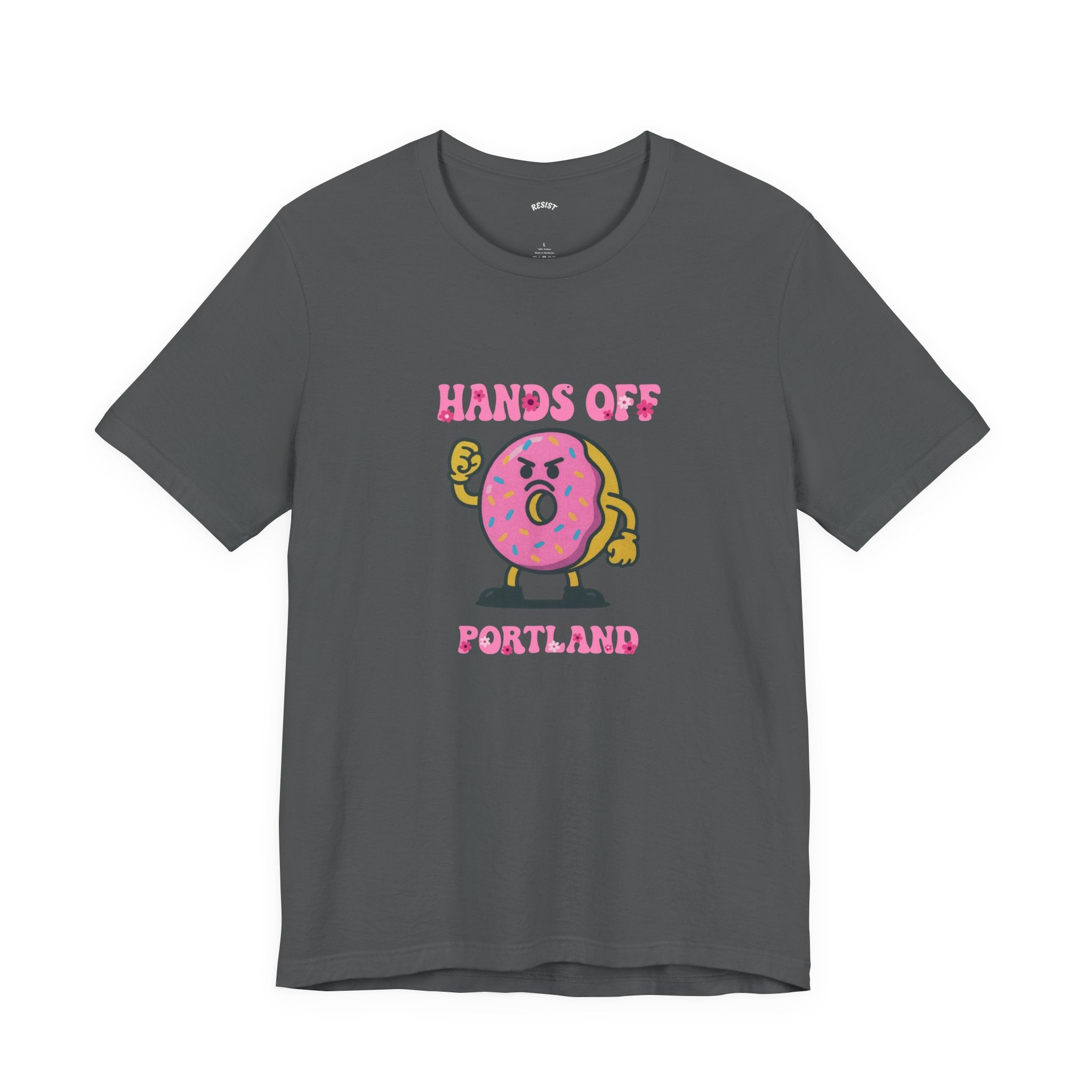 Hands Off Portland Donut T-Shirt