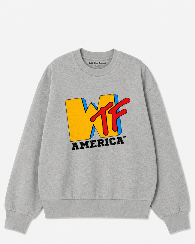 WTF America Crewneck Sweatshirt