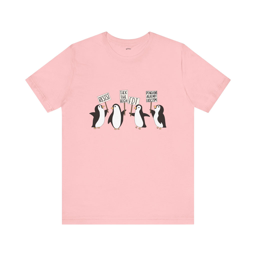 Penguins Protest