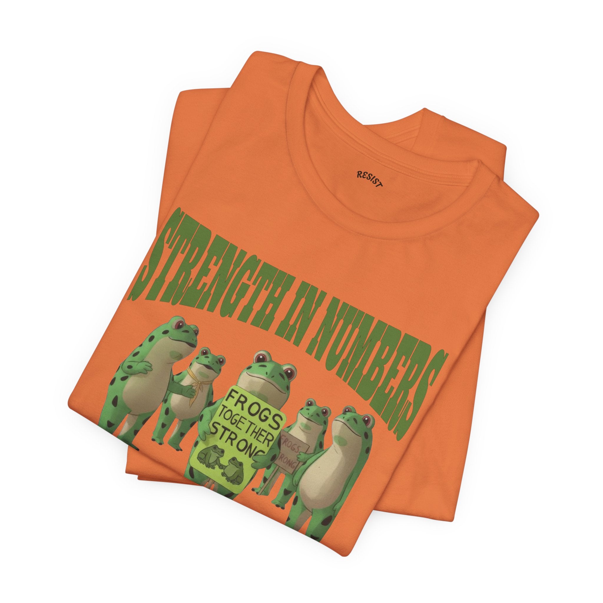 Strength in Numbers Frog T-Shirt