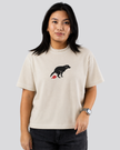 Dog Left a Present Unisex Boxy Tee
