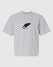 Dog Left a Present Unisex Boxy Tee