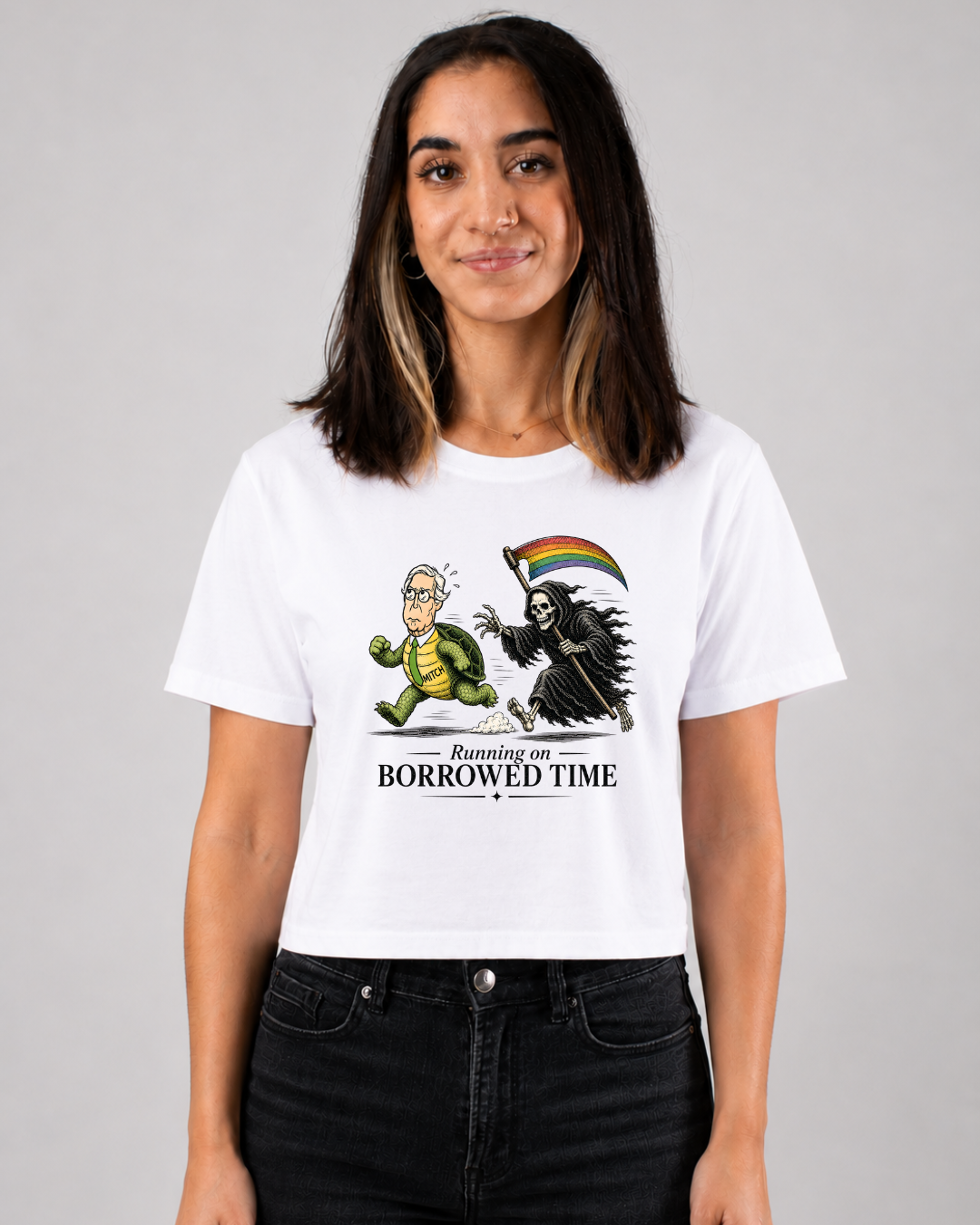Borrowed Time Unisex and Cropped Tee