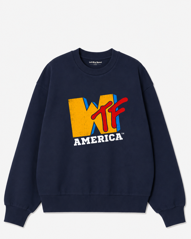 WTF America Crewneck Sweatshirt