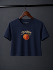 Birthday Peach Crop Tee