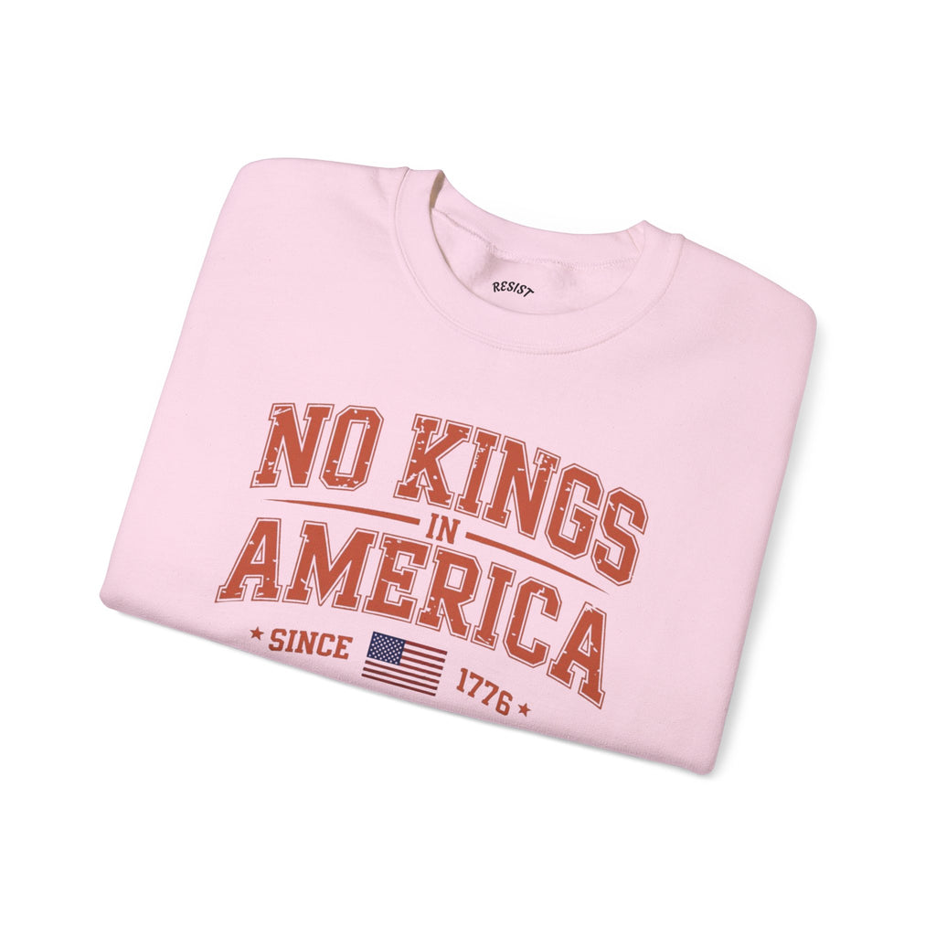 Vintage Style "No Kings in America" Sweatshirt
