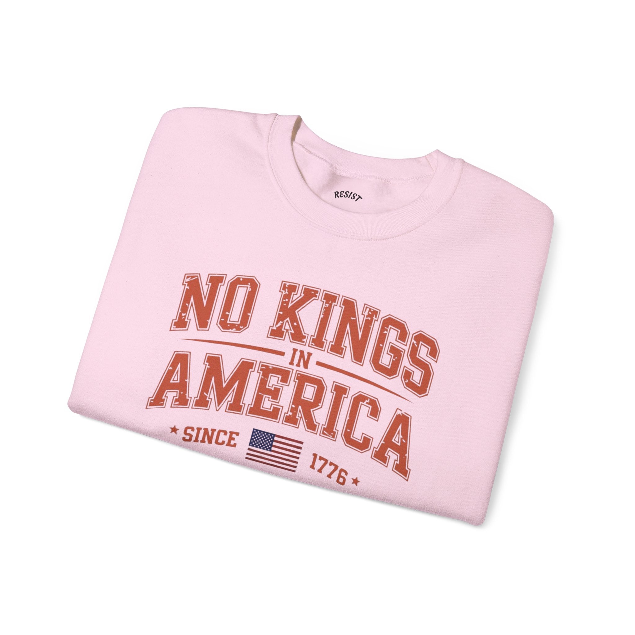 Vintage Style "No Kings in America" Sweatshirt