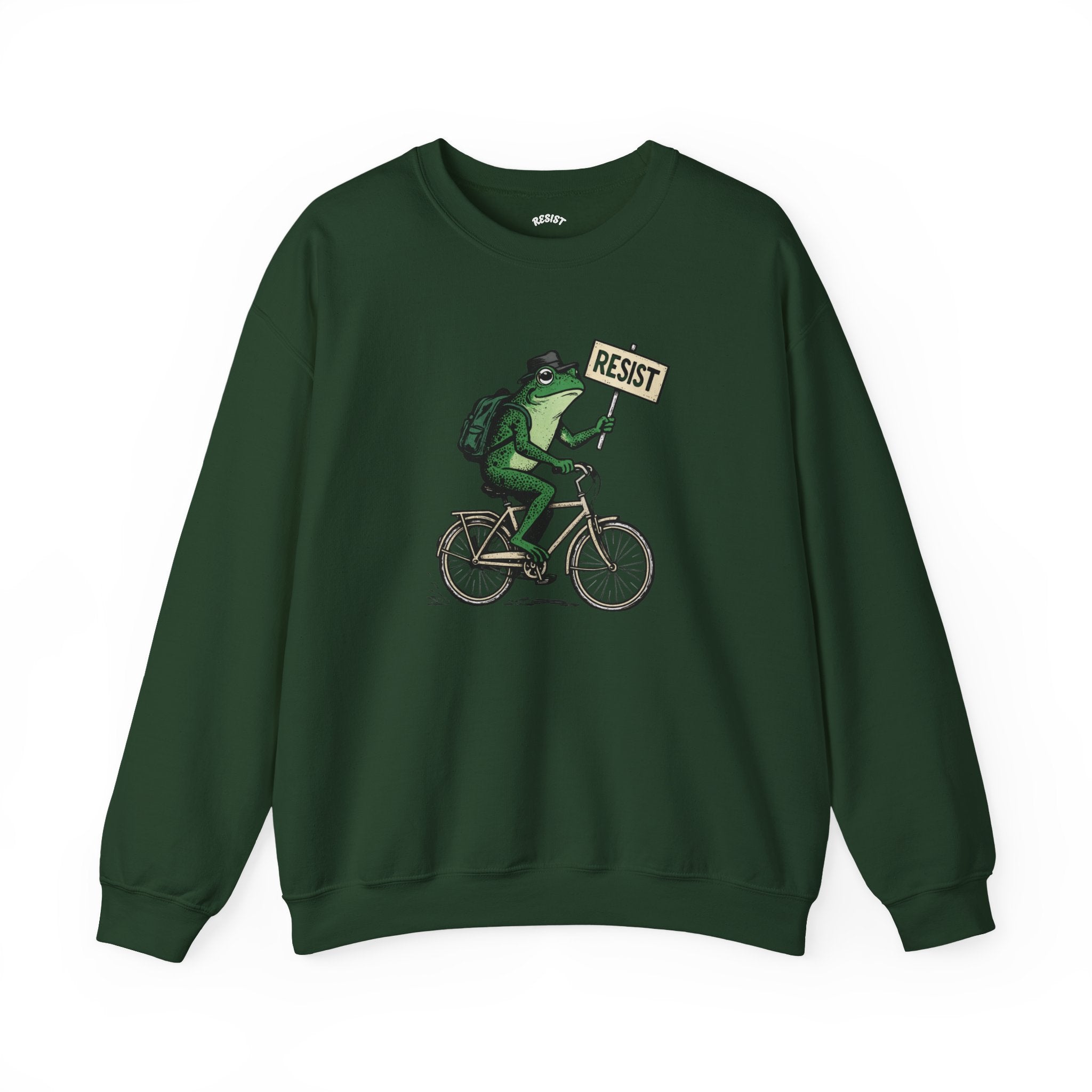 Funny Frog Resist Sweatshirt